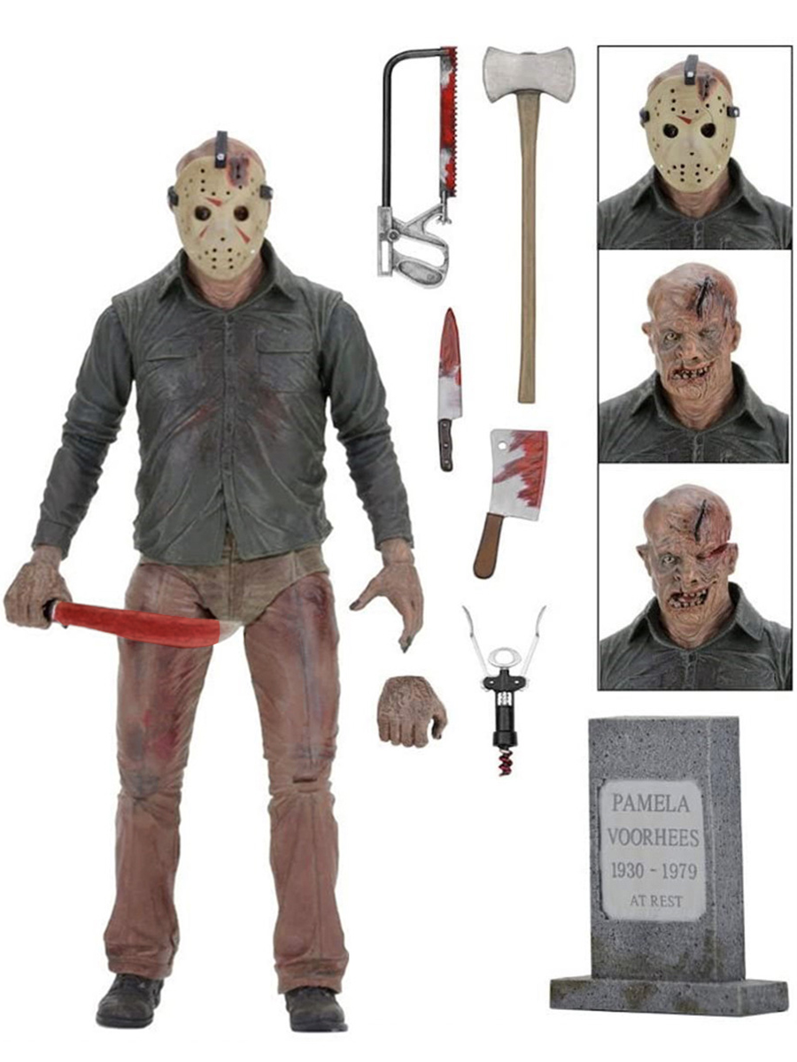 

Фигурка StarFriend Джейсон Вурхиз Пятница 13 Friday the 13th подвижная 18,5 см, Джейсон Вурхиз Пятница 13 Последняя глава Friday the 13th