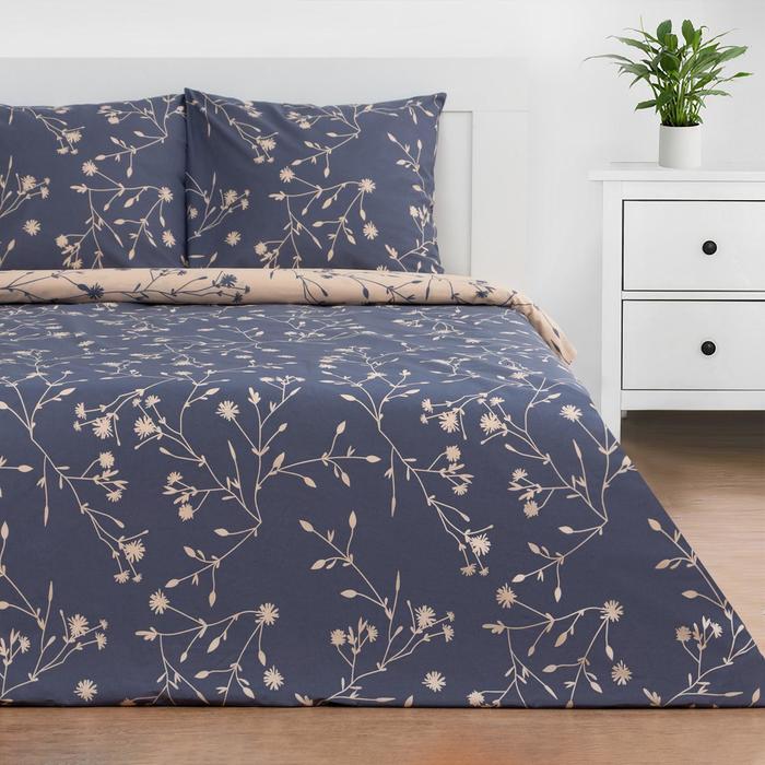 

Постельное белье Этель 1.5 сп «Flowers» 143x215 см,150x214 см, 70x70 см - 2 шт., Этель: Flowers