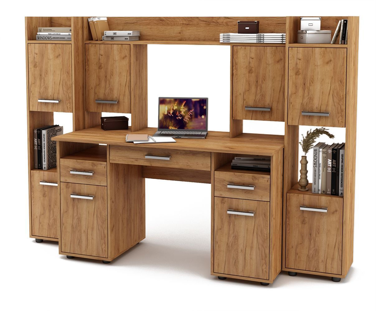 

Уголок школьника Остин-13Я (СТО-1 + ПСО-13Я + СТО-1)-Дуб-золотистый, Уголок школьника Остин-13Я