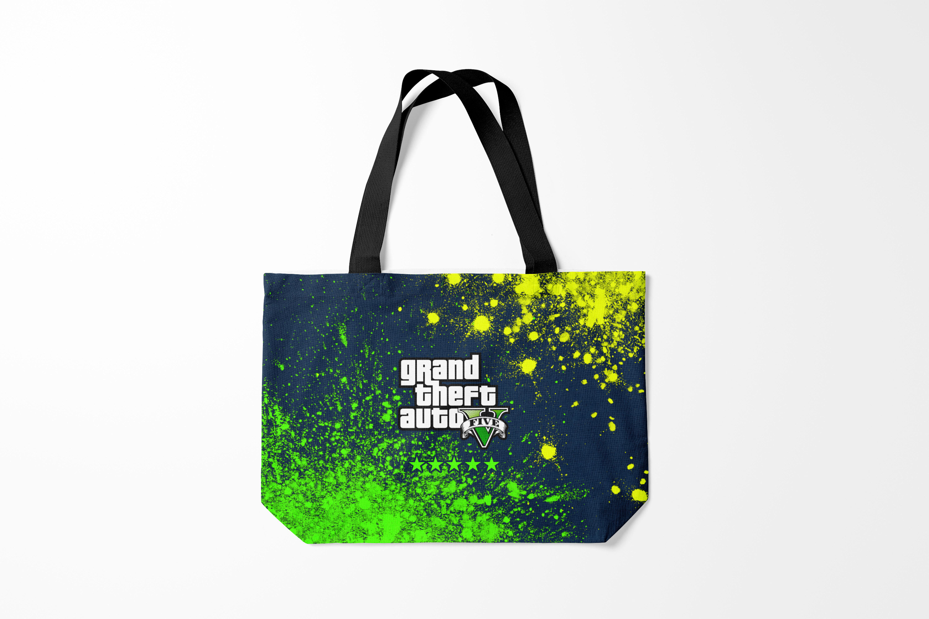 

Сумка шoппер унисекс Burnettie GTA 5 ГТА, синий, GTA 5 ГТА