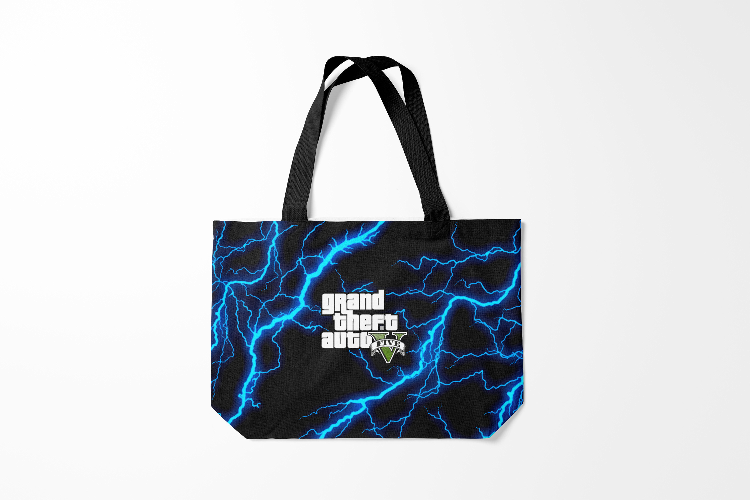 

Сумка шoппер унисекс Burnettie GTA 5, черный, GTA 5