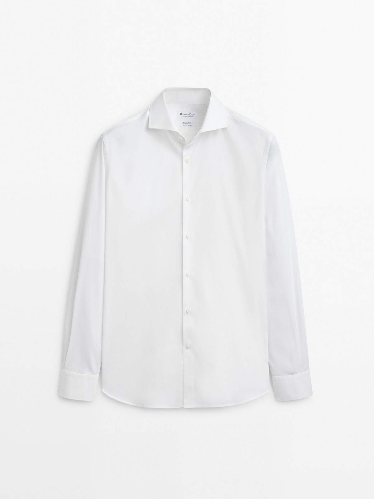 

Рубашка мужская Massimo Dutti 0178/675-I2024 белая 40, Белый, 0178/675-I2024