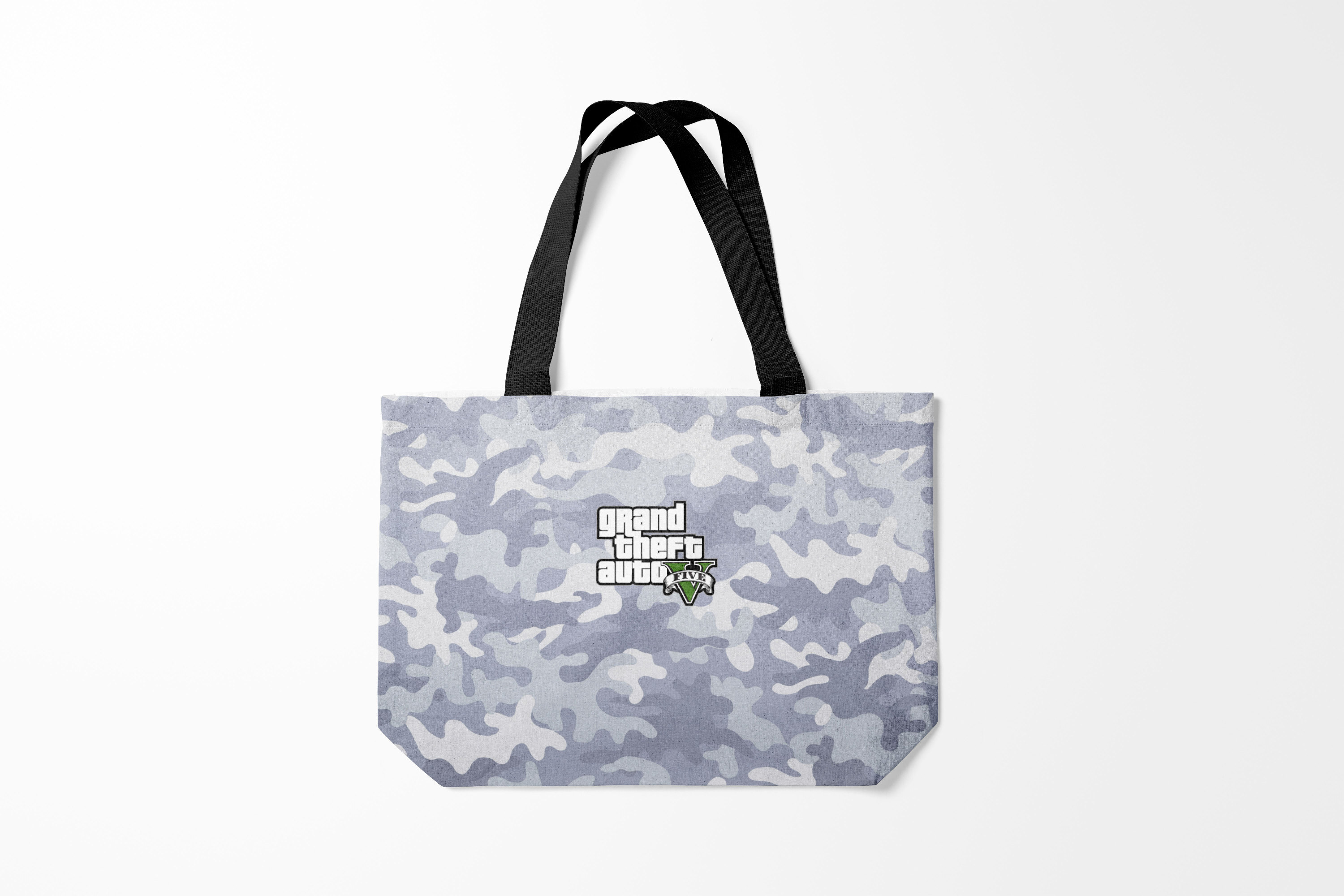 

Сумка шoппер унисекс Burnettie GTA 5, серый, GTA 5