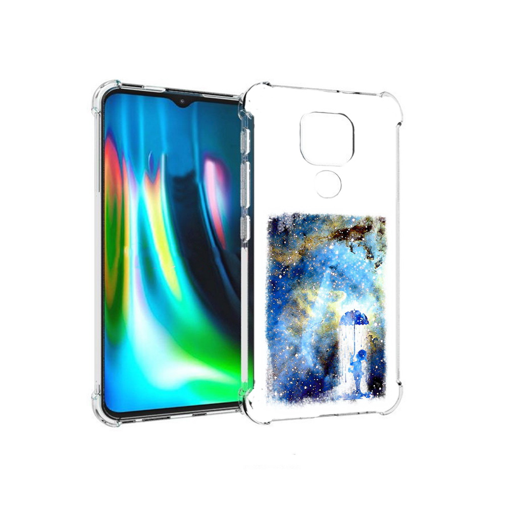 

Чехол MyPads Tocco для Motorola Moto E7 Plus мальчик в небе (PT155921.339.455), Прозрачный, Tocco