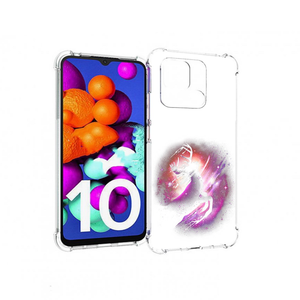 

Чехол MyPads Tocco для Xiaomi Redmi 10C звездный олень, Прозрачный, Tocco