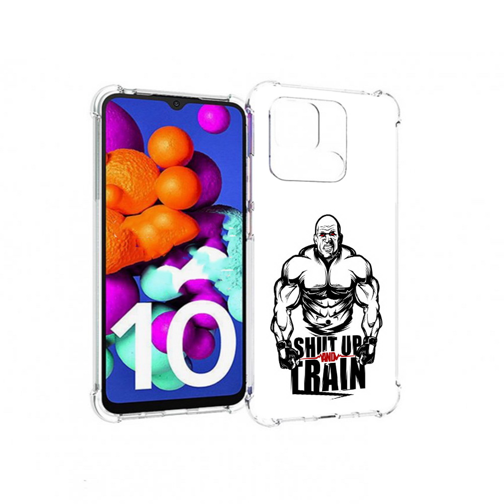 

Чехол MyPads Tocco для Xiaomi Redmi 10C здоровое тело, Прозрачный, Tocco