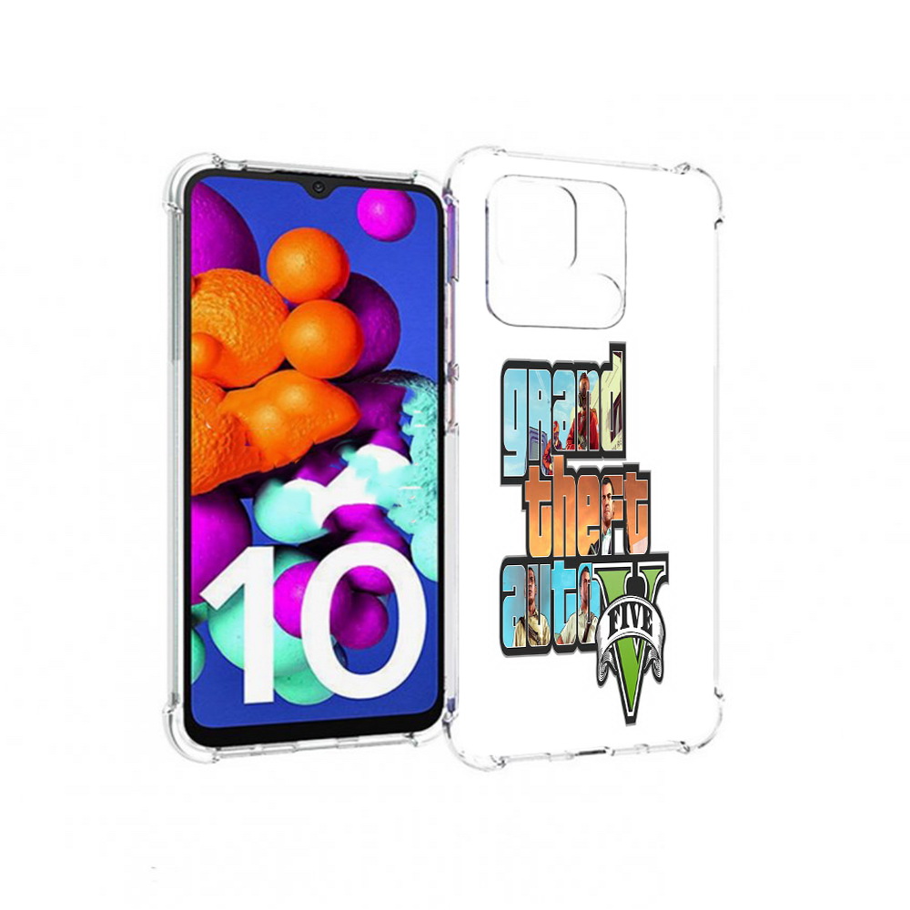 Чехол MyPads Tocco для Xiaomi Redmi 10C игра гта