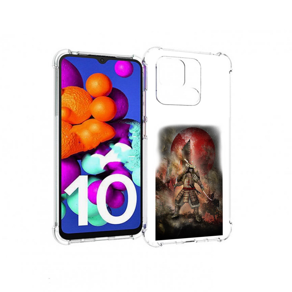 

Чехол MyPads Tocco для Xiaomi Redmi 10C китайскийвоин, Прозрачный, Tocco