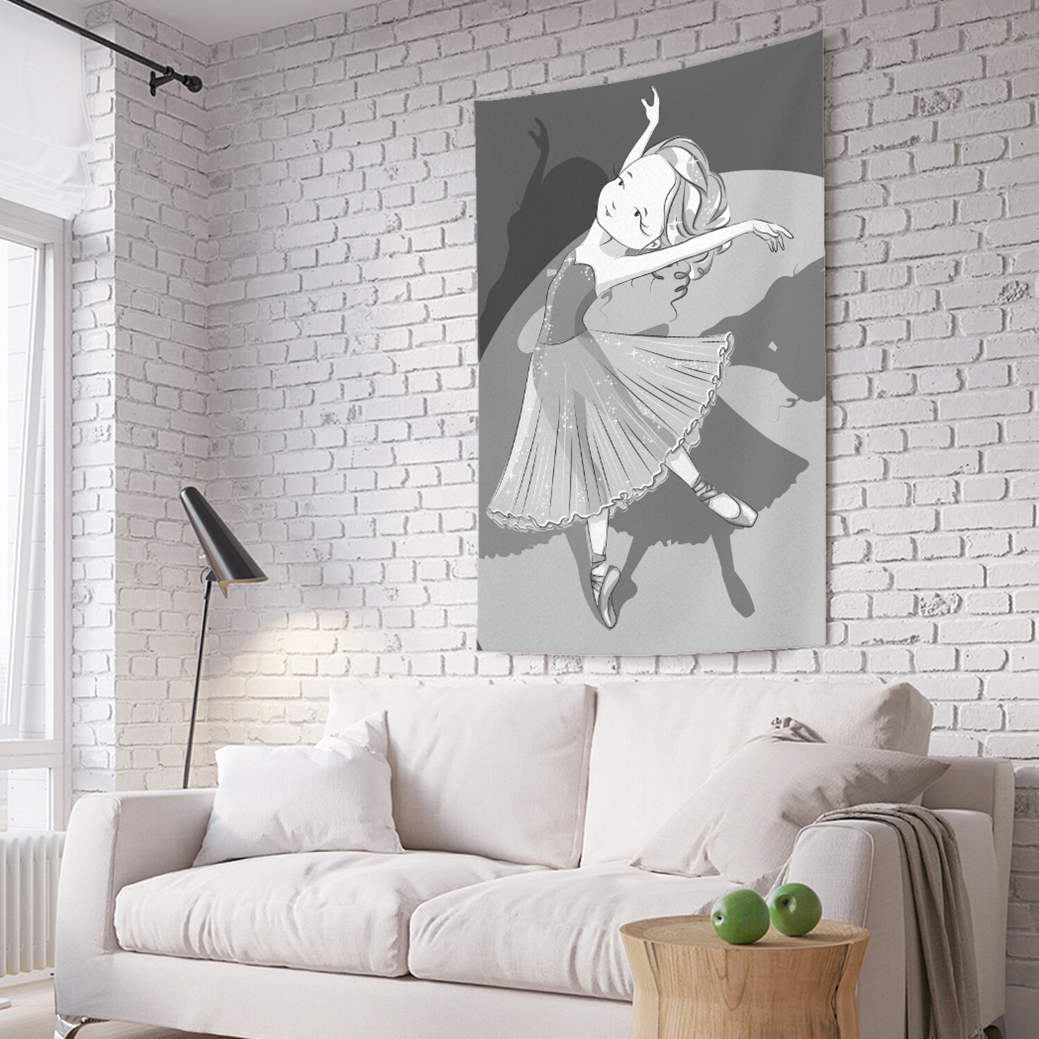 

Вертикальное фотопанно на стену JoyArty Балерина на сцене 150x200 см, Балерина на сцене
