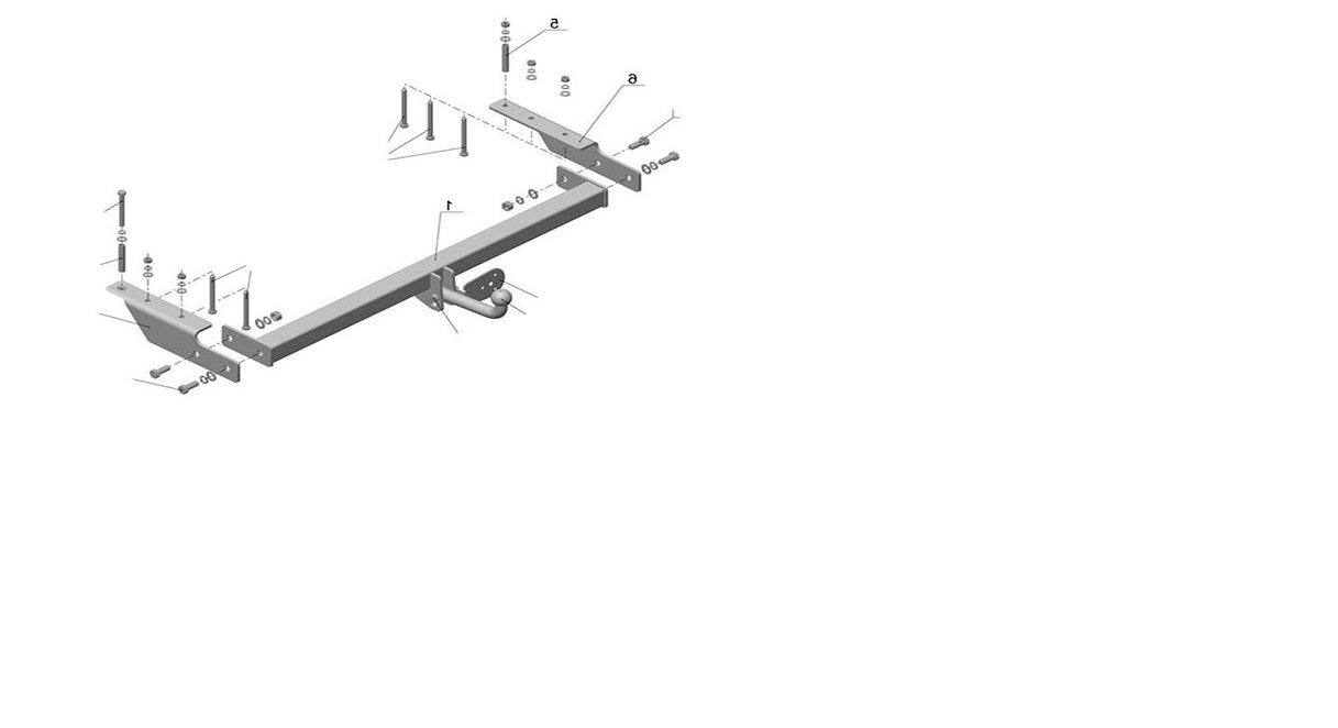 

Фаркоп для Tagaz Road Partner универсал (2008-2011) (без электрики) (паспорт и сертификат)