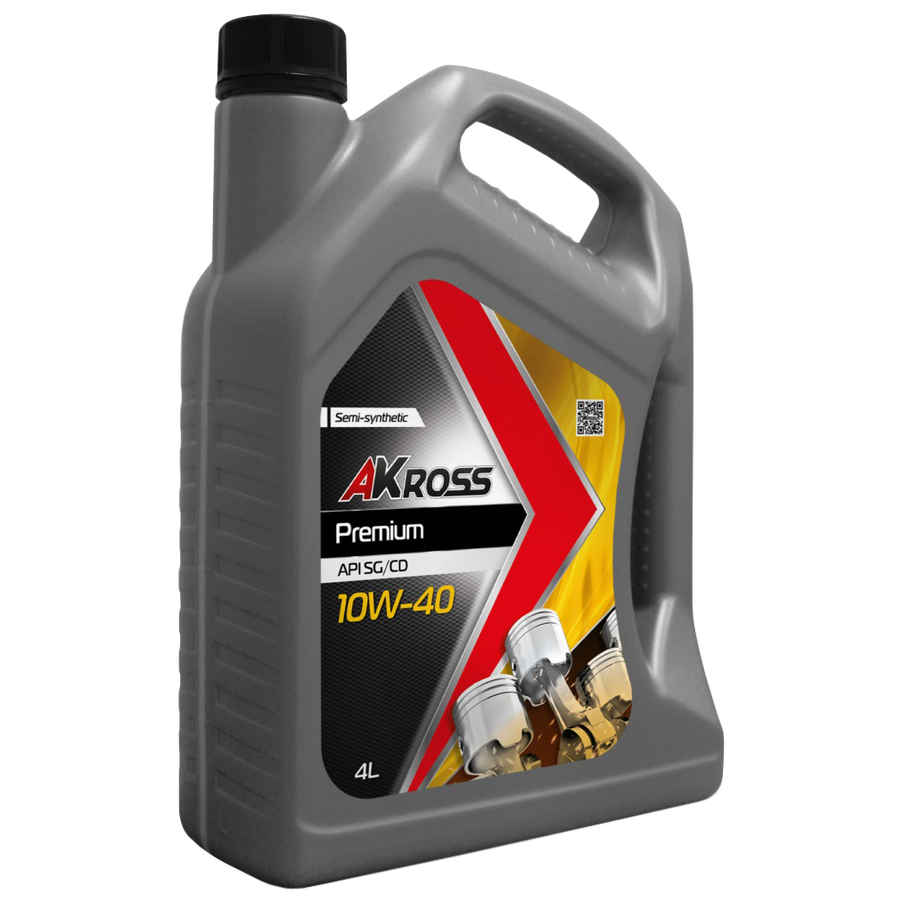 Моторное масло Akross Premium SG/CD 10W40 4л