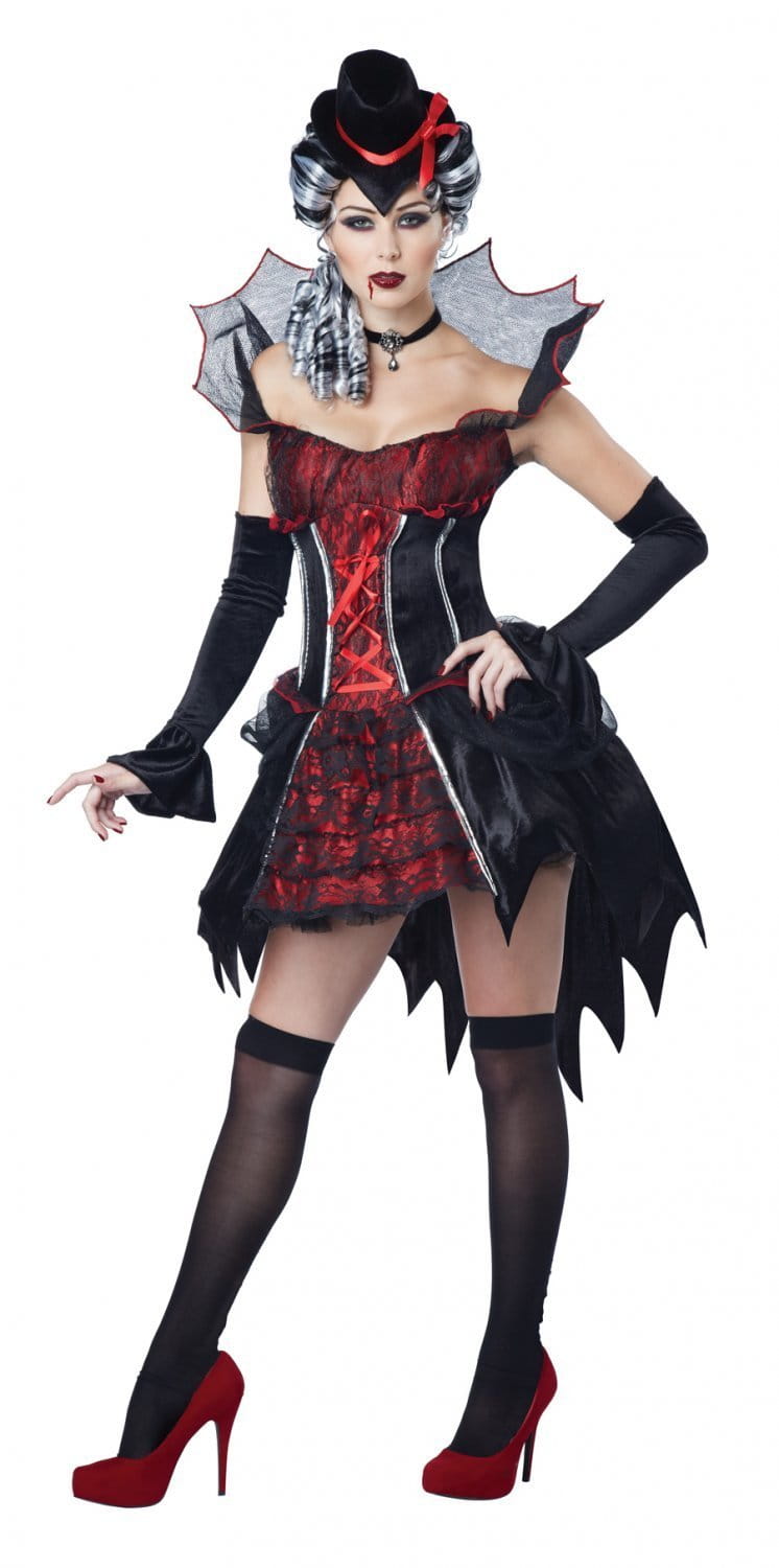 Купить Карнавальный костюм женский California Costumes k01575 красный XS: ц...