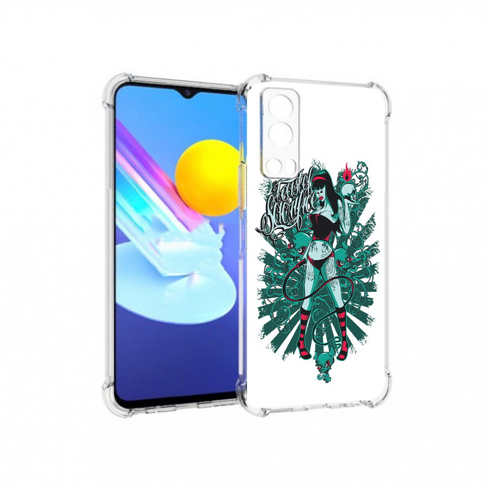 

Чехол MyPads Tocco для Vivo Z3 нарисованная девушка в татуировках (PT226973.411.499), Прозрачный, Tocco