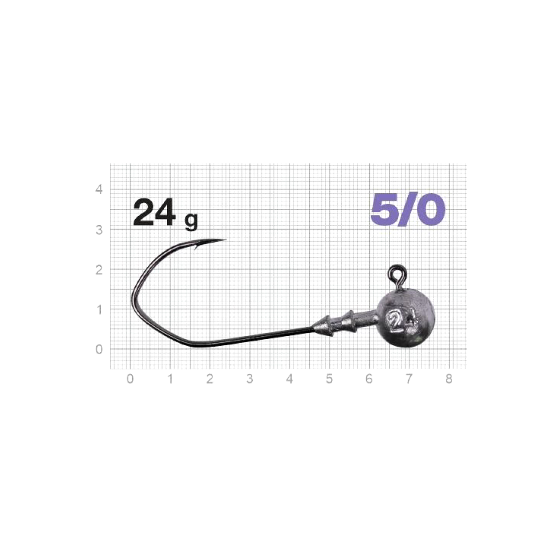 

Джиг-головки Nautilus CLAW NC-1021 крючок 5/0, 24гр (3шт), Серебристый;черный, 1021-24