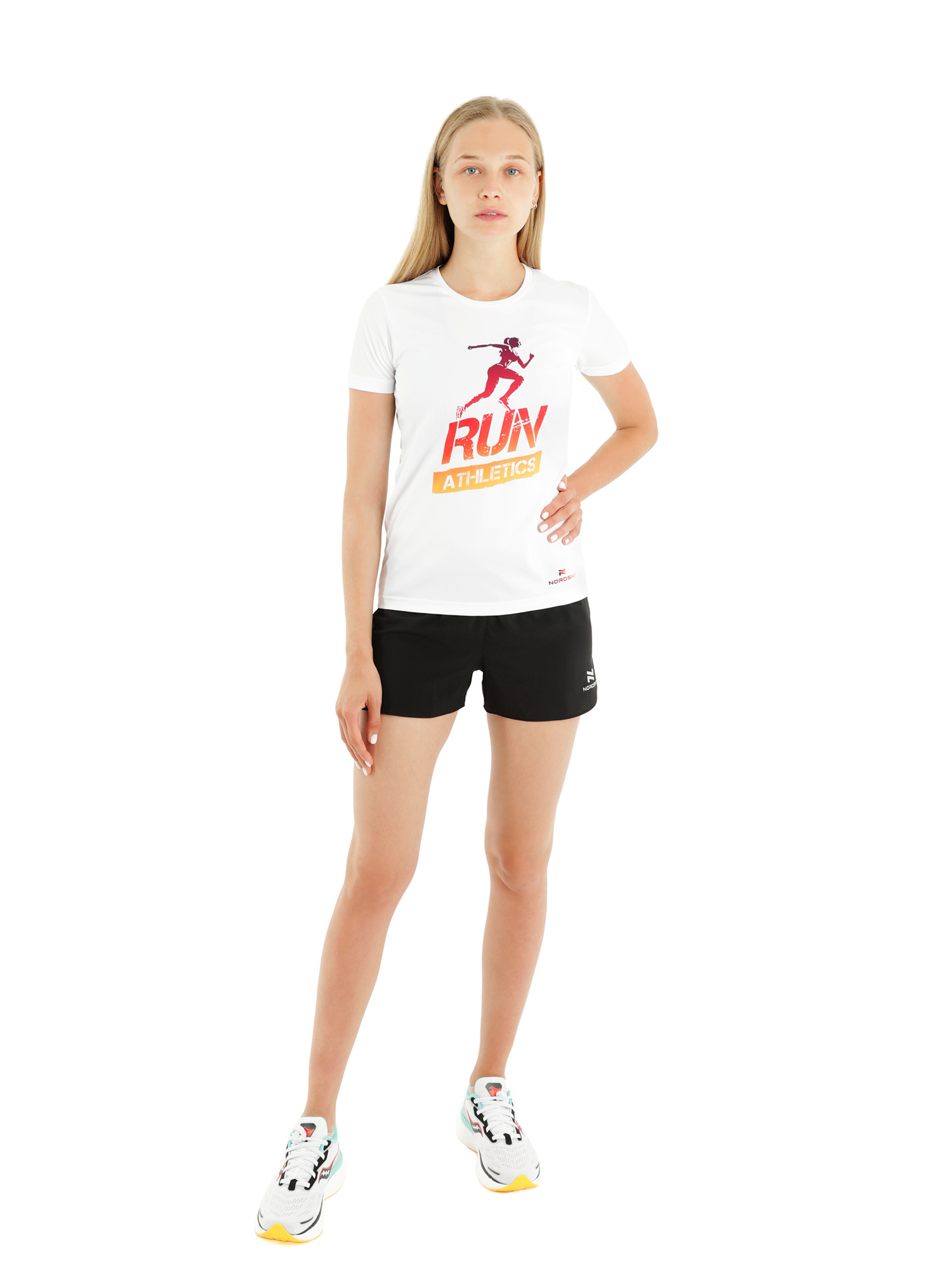 

Шорты женские NordSki Run W черные 38, Run W