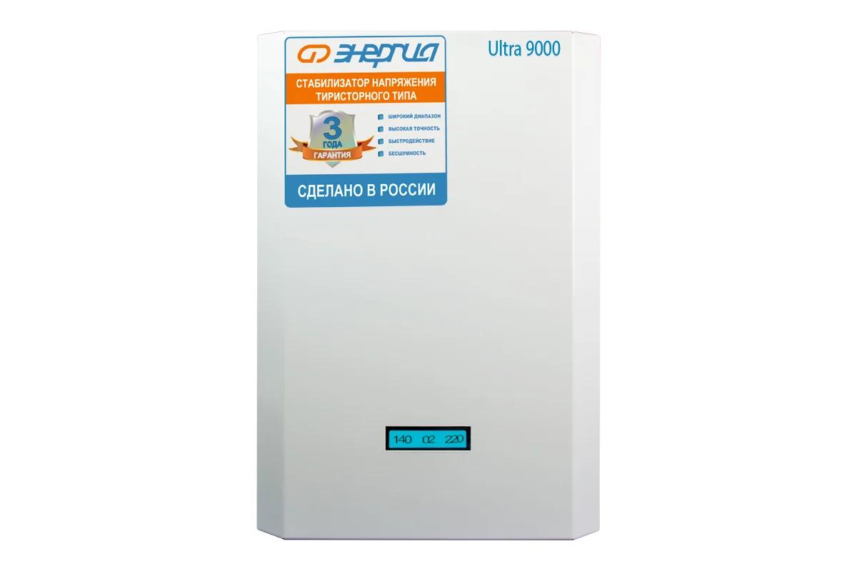 

Стабилизатор напряжения Энергия Ultra 9000 (220В) однофазный, тиристорный, Ultra