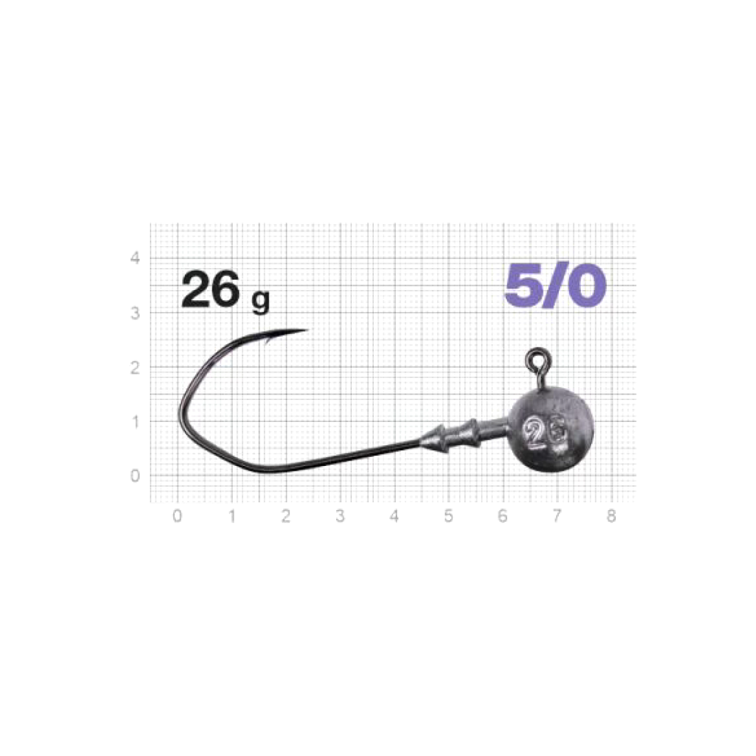 

Джиг-головки Nautilus CLAW NC-1021 крючок 5/0, 26гр (3шт), Серебристый;черный, 1021-26