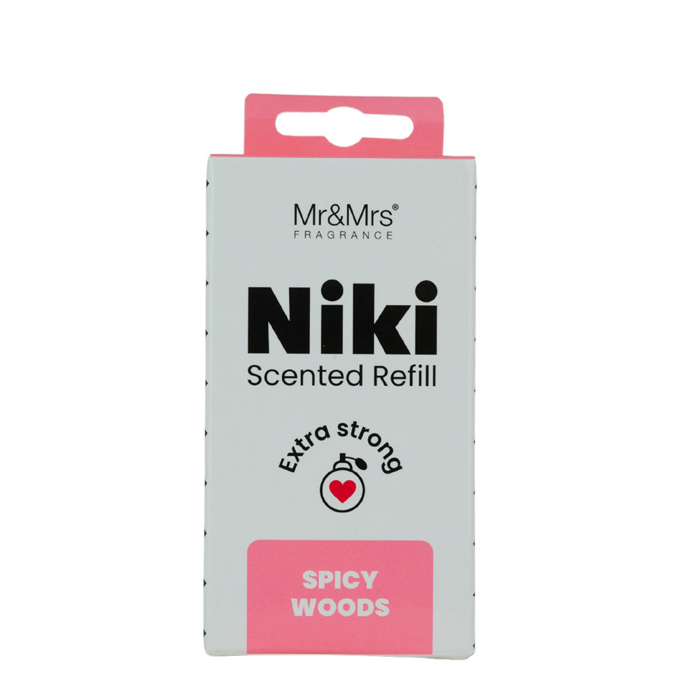 фото Сменный блок для ароматизатора авто mr&mrs fragrance niki spicy woods ( пряное дерево )