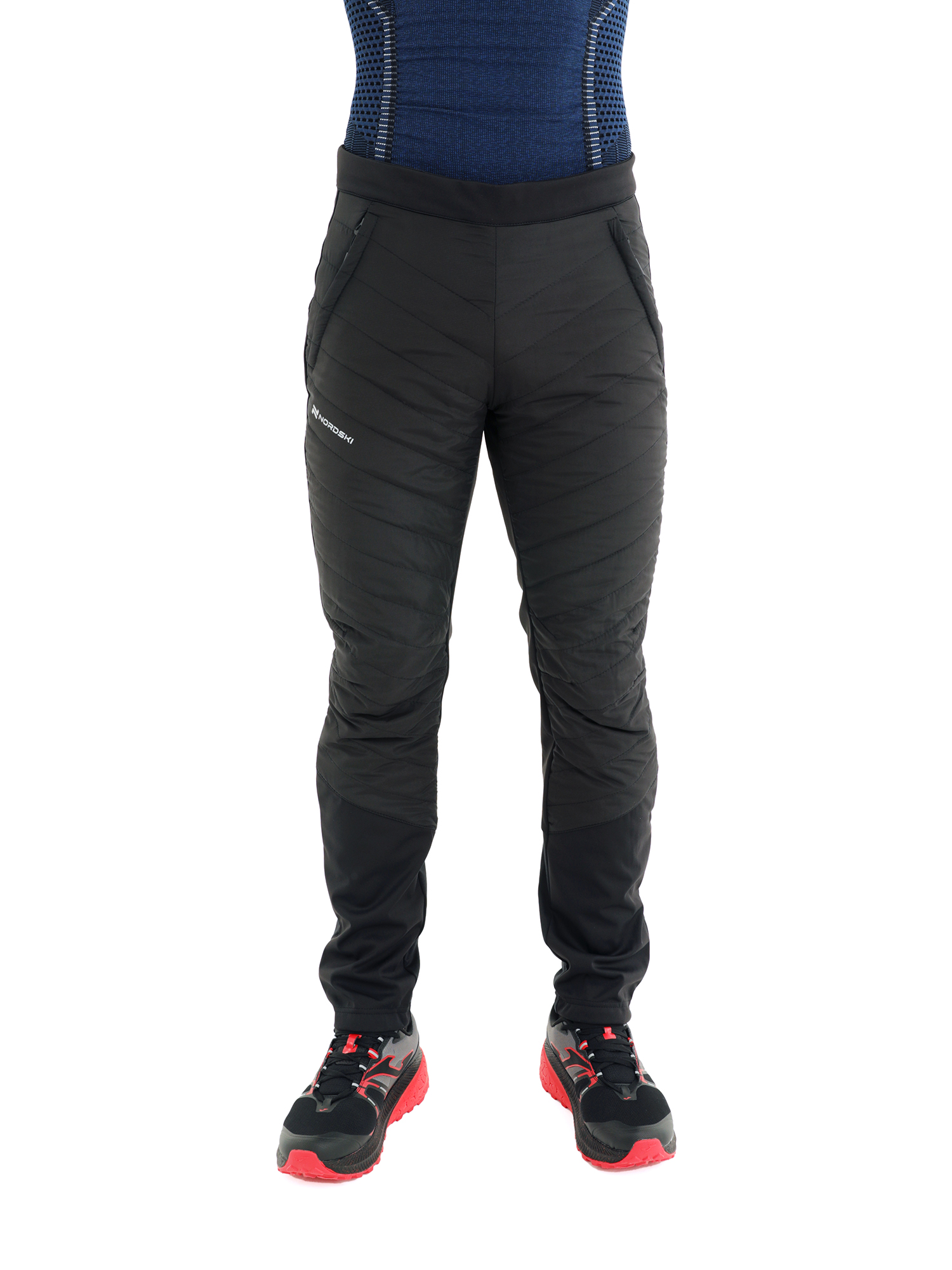

Спортивные брюки мужские NordSki Hybrid черные 2XL, Черный, Hybrid