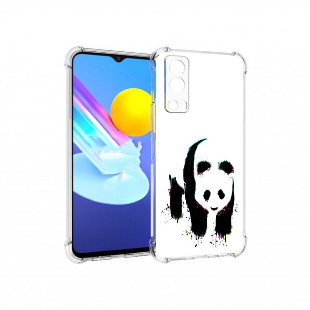 

Чехол MyPads Tocco для Vivo Z3 панда в акварели (PT226973.411.532), Прозрачный, Tocco