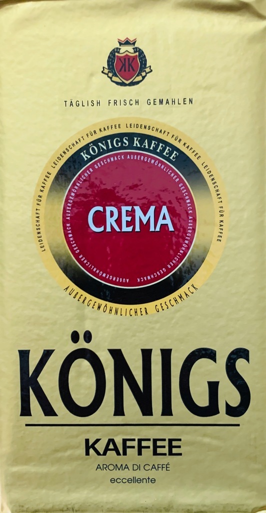 

Кофе молотый Konigs Kaffee Crema, 500 г
