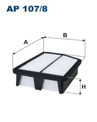

Фильтр воздушный двигателя Filtron AP1078, AP 107/8