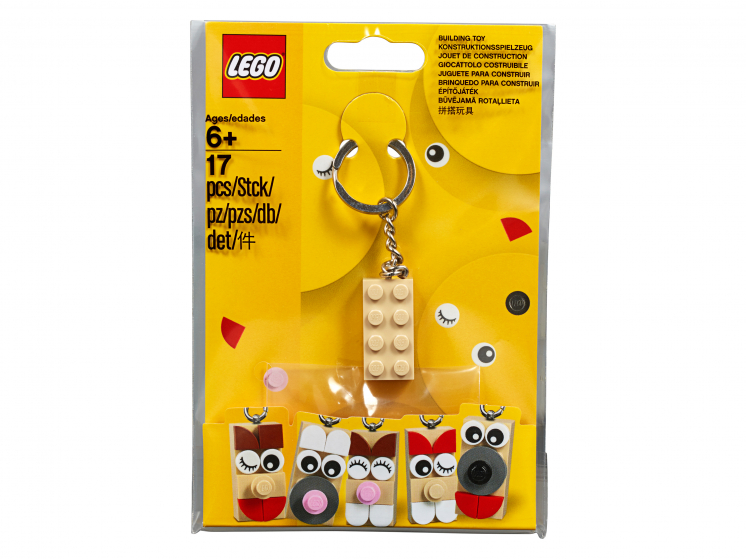 Брелок для ключей LEGO Создай свой персонаж 853902