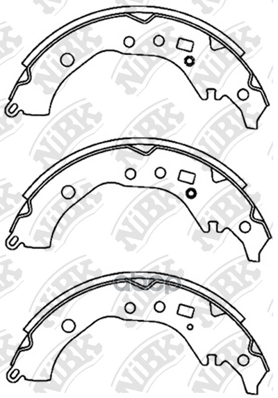 

Комплект тормозных колодок NiBK FN2389