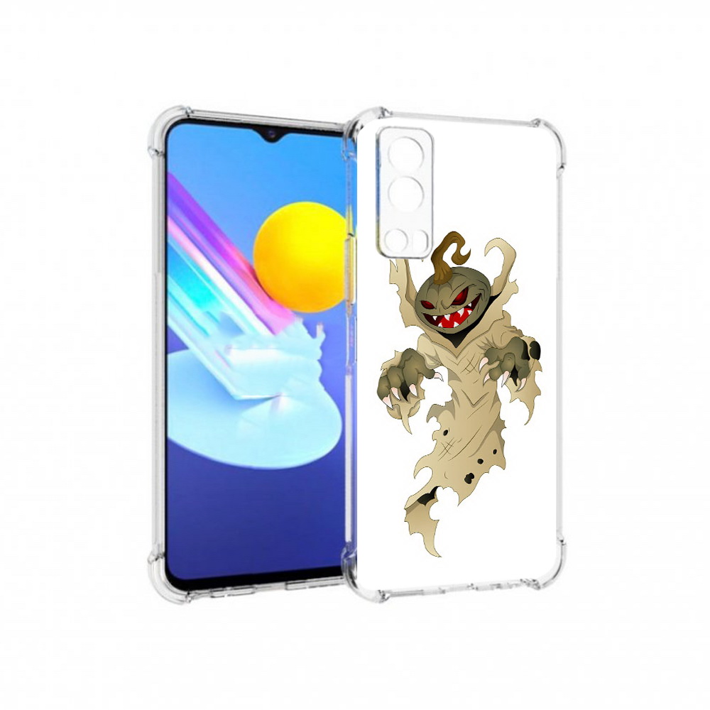 

Чехол MyPads Tocco для Vivo Z3 призрак хэллоуина (PT226973.411.555), Прозрачный, Tocco