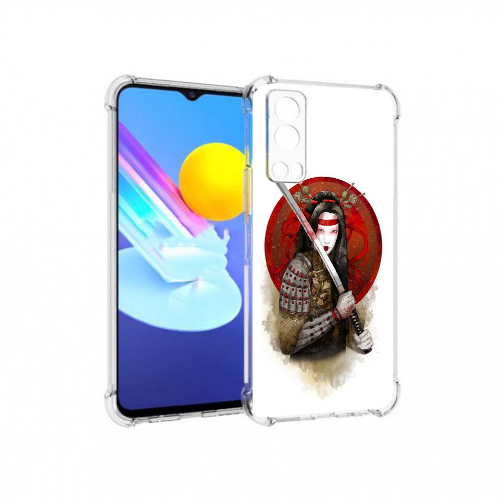 

Чехол MyPads Tocco для Vivo Z3 рисованная девушка с катаной (PT226973.411.580), Прозрачный, Tocco