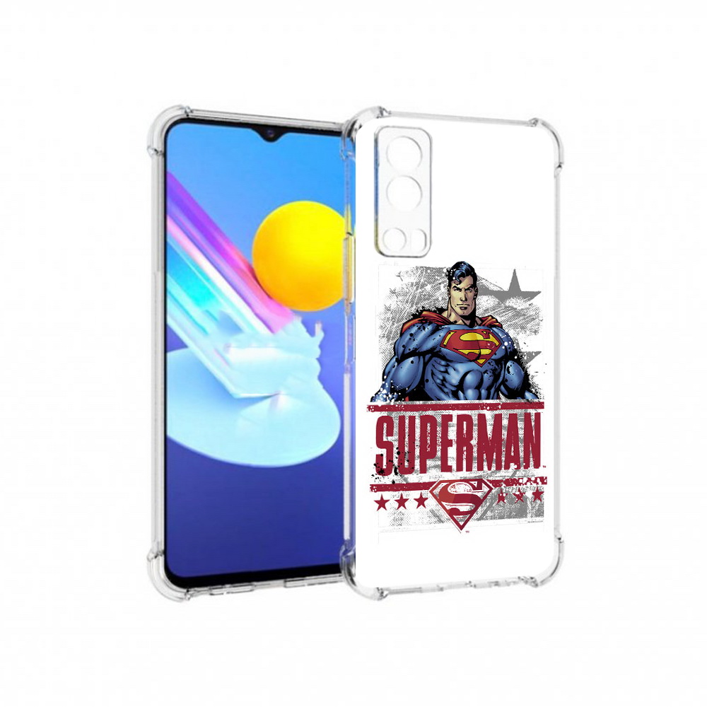

Чехол MyPads Tocco для Vivo Z3 рисунок супермен (PT226973.411.583), Прозрачный, Tocco