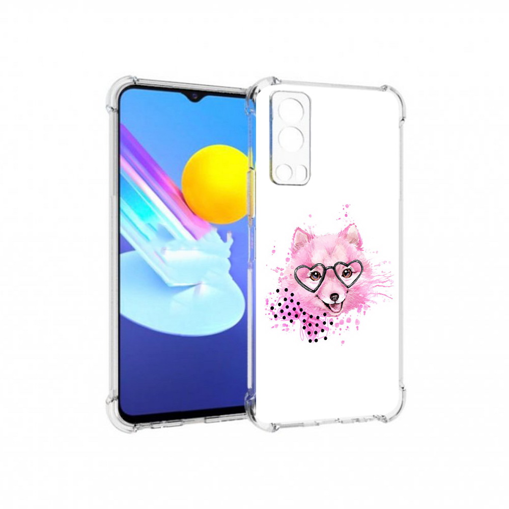

Чехол MyPads Tocco для Vivo Z3 розовый волченок (PT226973.411.585), Прозрачный, Tocco