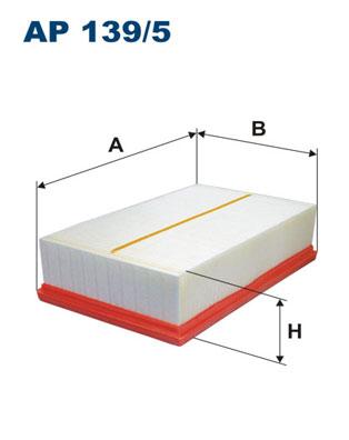 

Фильтр воздушный двигателя Filtron AP1395, AP 139/5