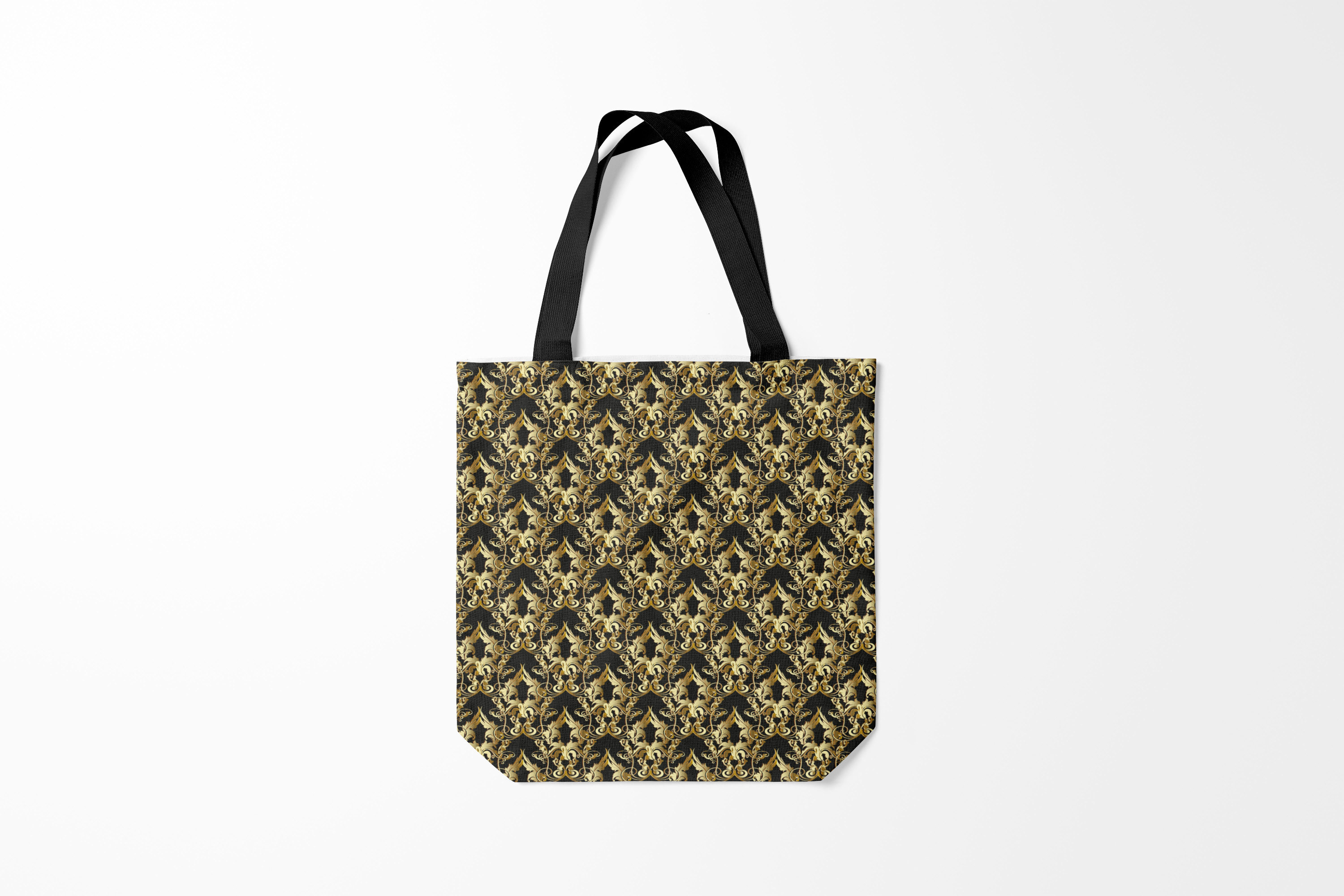 

Сумка шoппер унисекс Burnettie Пафосные классические узоры, разноцветный, Пафосные классические узоры