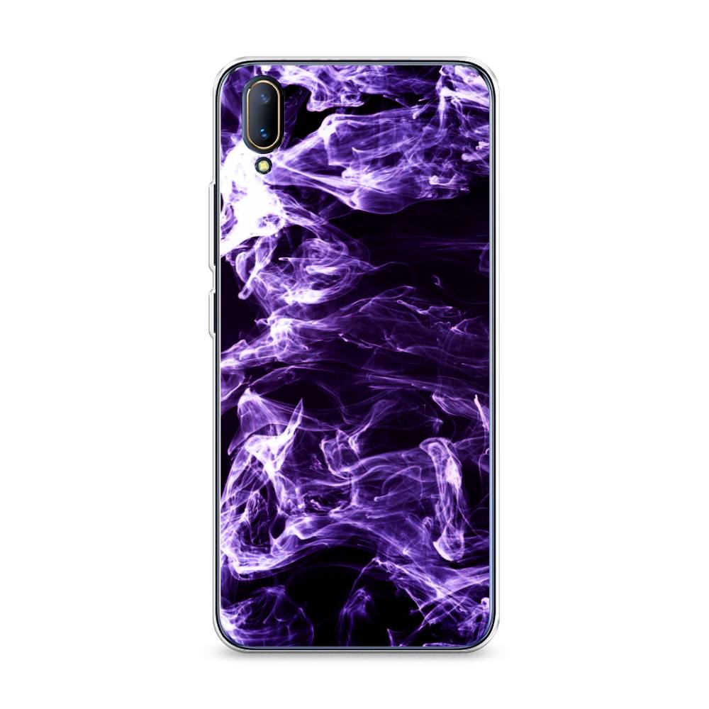 

Чехол на Vivo V11 "Фиолетовый дым", Фиолетовый;белый;черный, 260850-3