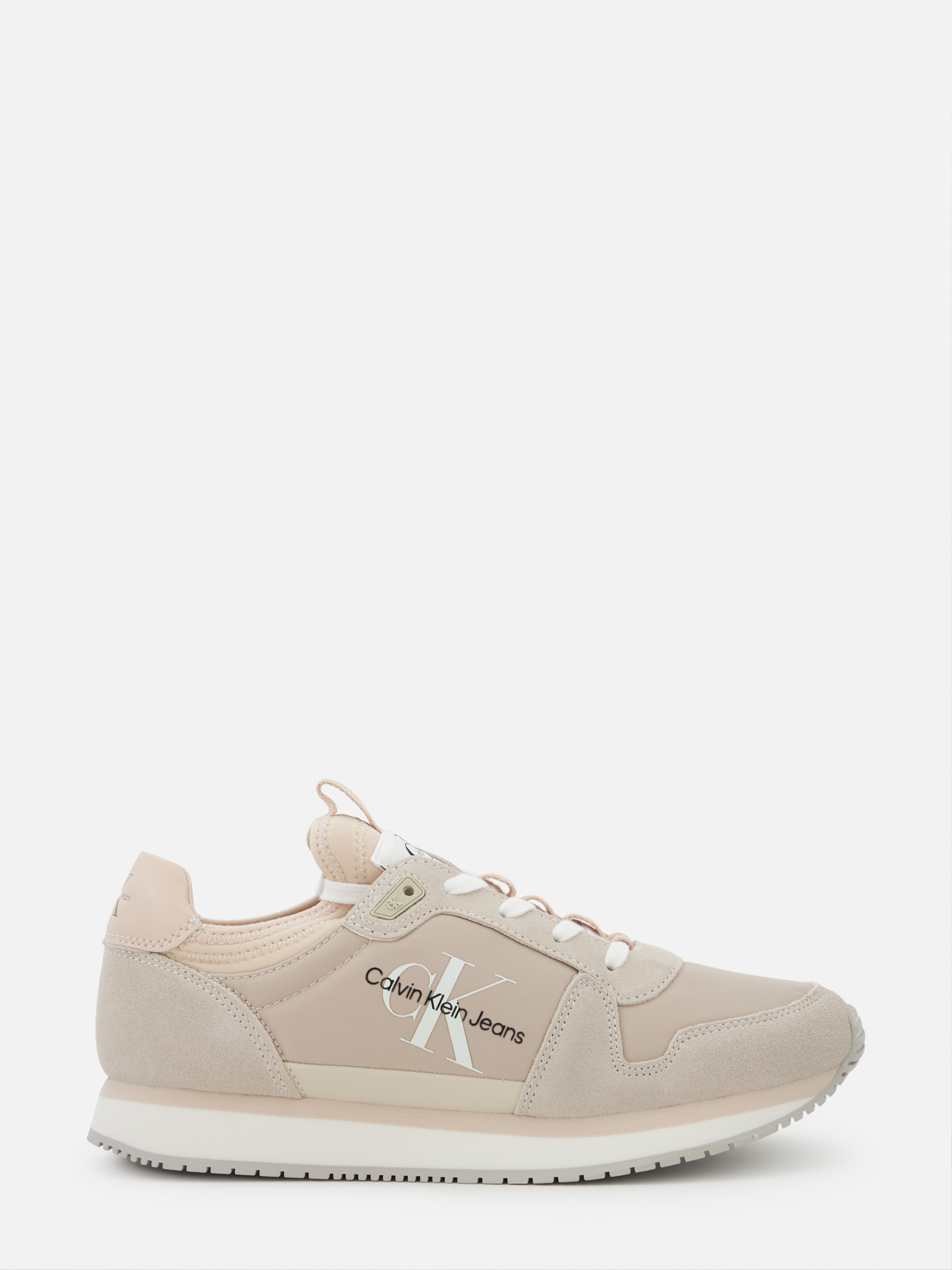 

Кроссовки женские Calvin Klein Jeans YW0YW00840 бежевые 41 EU, Бежевый, YW0YW00840
