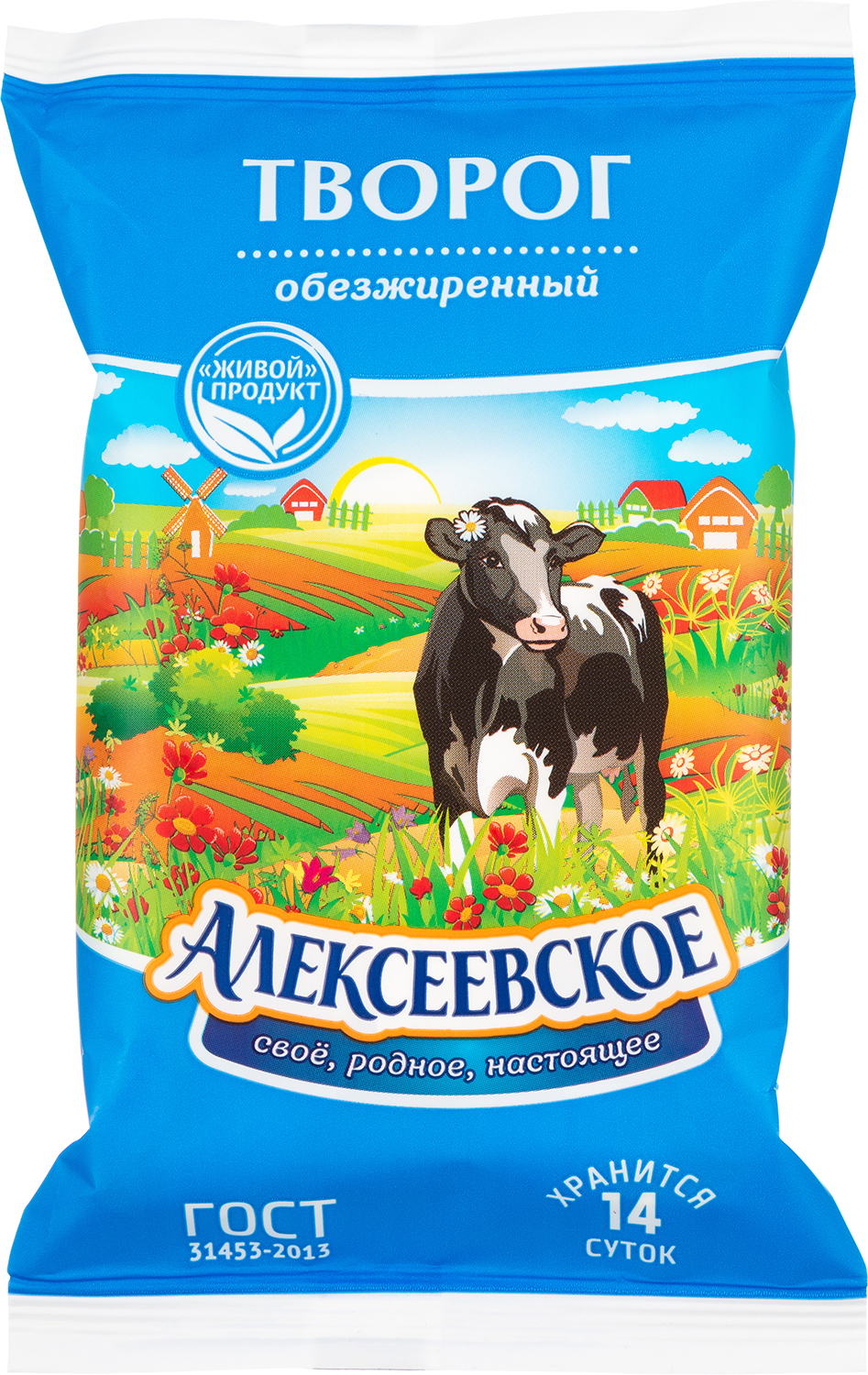 

Творог мягкий Алексеевское обезжиренный 180 г
