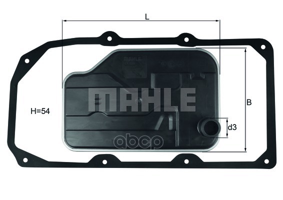

Mahle Элемент фильтрующий гидравлический HX 124D MB 7-G