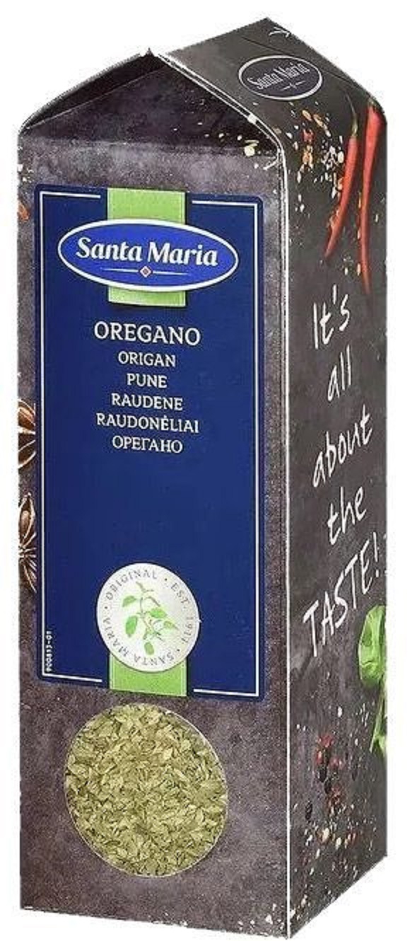 

Орегано Santa Maria, 65 г, santamaria-oregano-65
