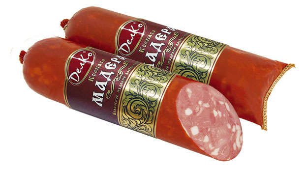 

Колбаса ДелКо Мадера варено-копченая