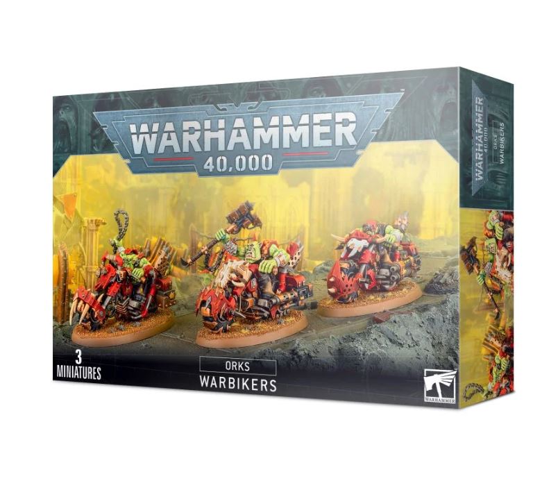 Миниатюры для игры Games Workshop Warhammer 40000: Orks - Warbikers 50-07