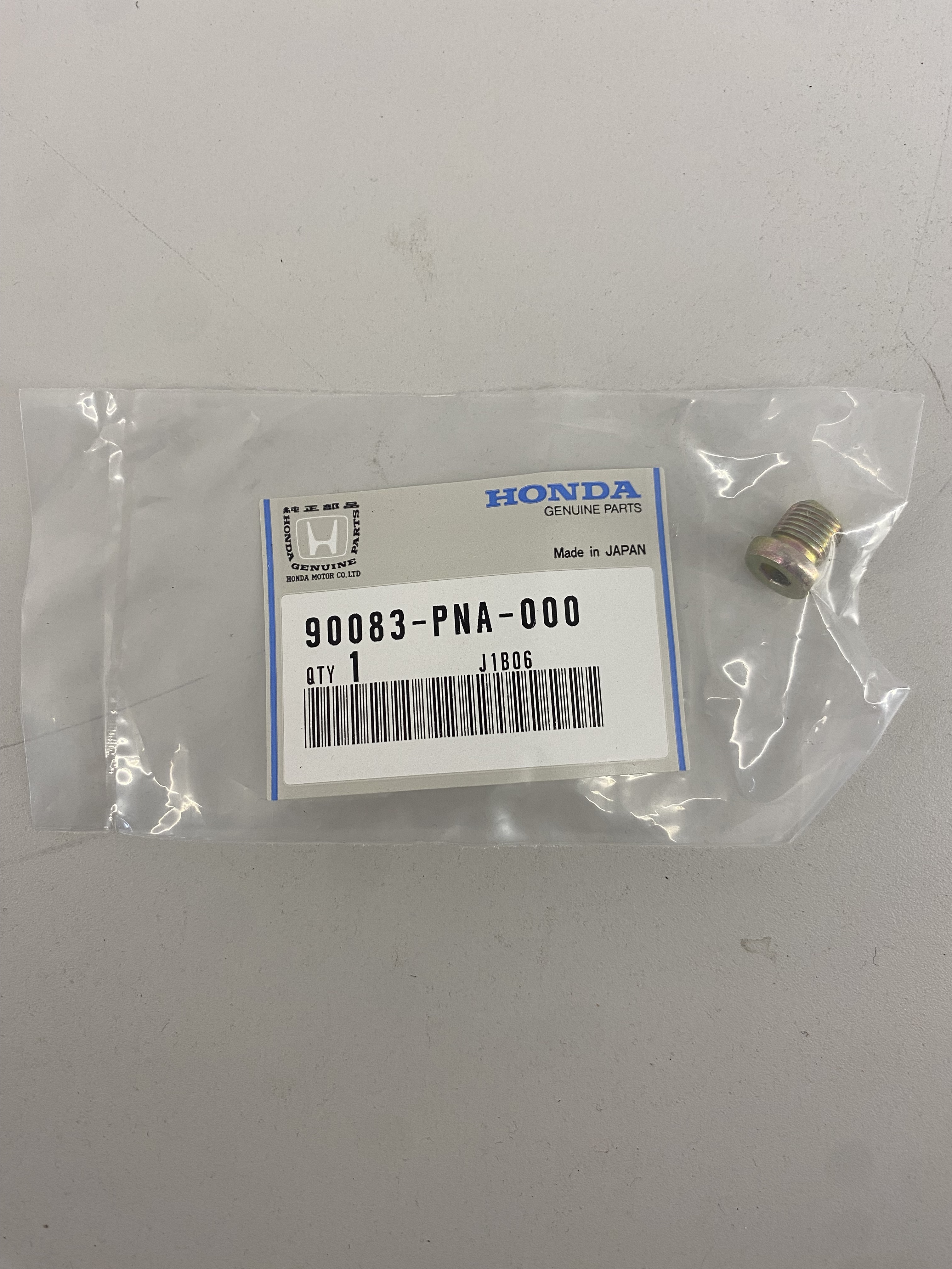 

Болт уплотнительный 10MM, HONDA, 1 шт., Оригинал, 1