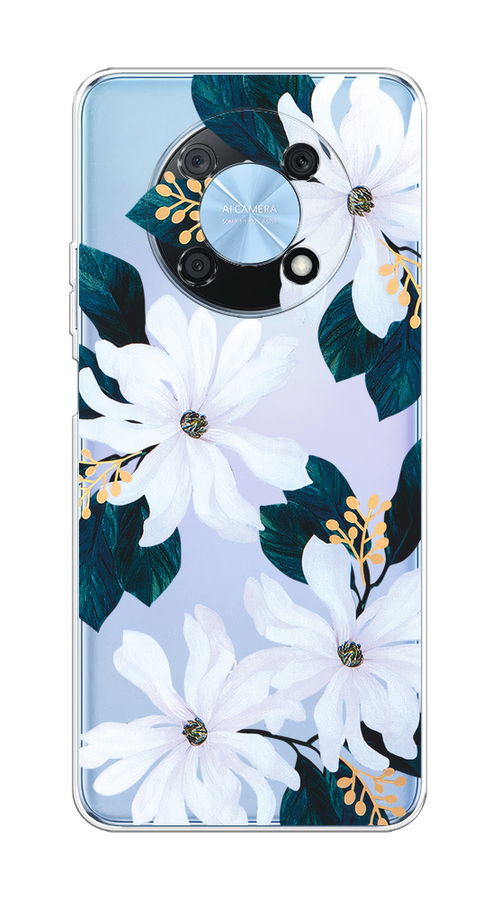 

Чехол на Huawei Nova Y90 "Delilah Flower", Зеленый;белый, 6109350-1