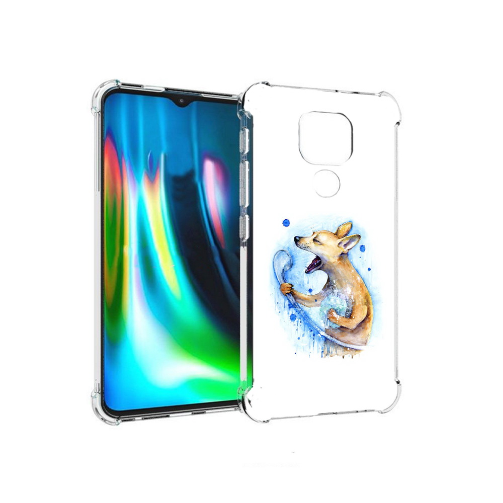 

Чехол MyPads Tocco для Motorola Moto E7 Plus пение в душе (PT155921.339.537), Прозрачный, Tocco