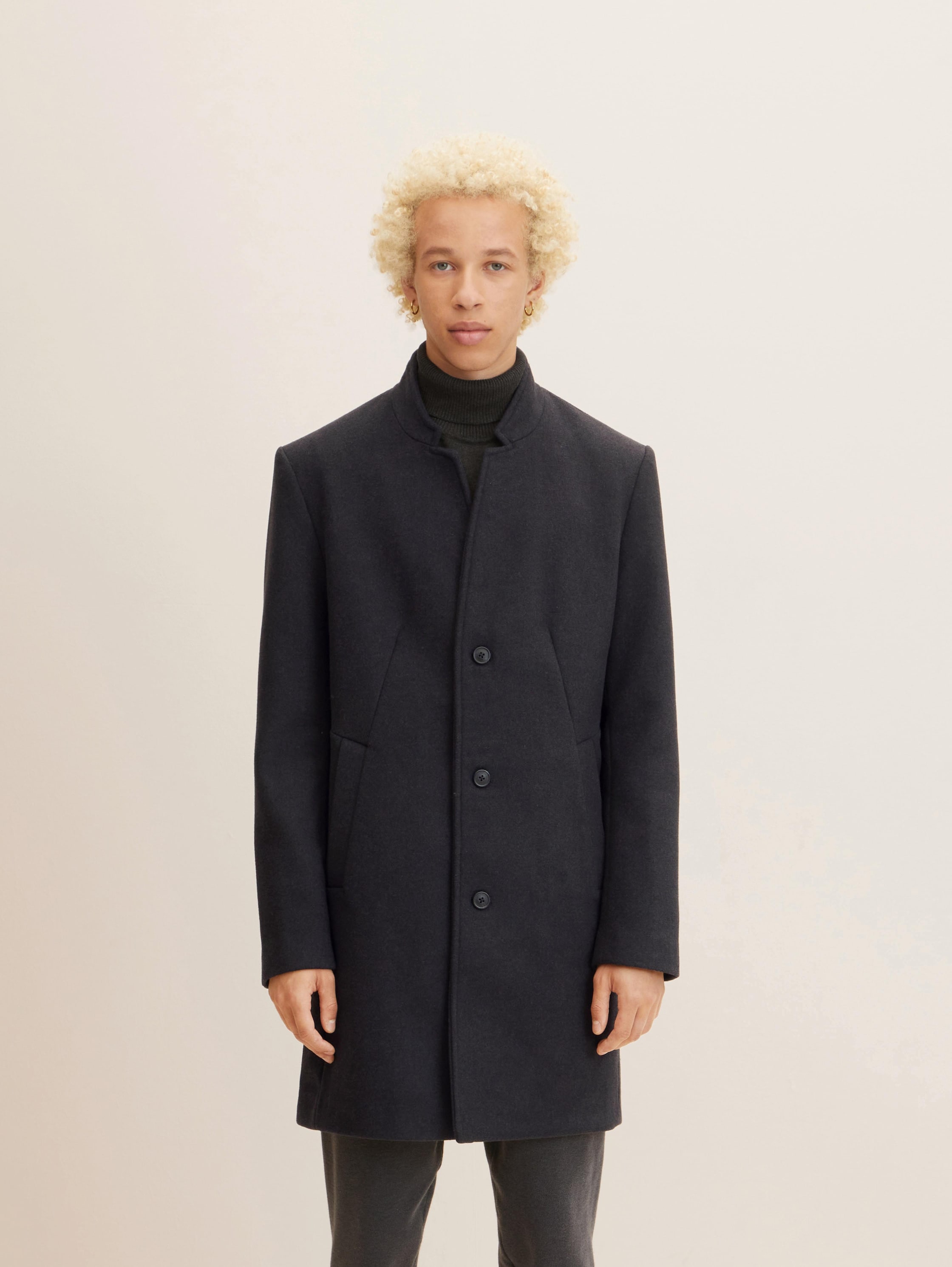 

Пальто мужское TOM TAILOR 1032440 серое S, 1032440