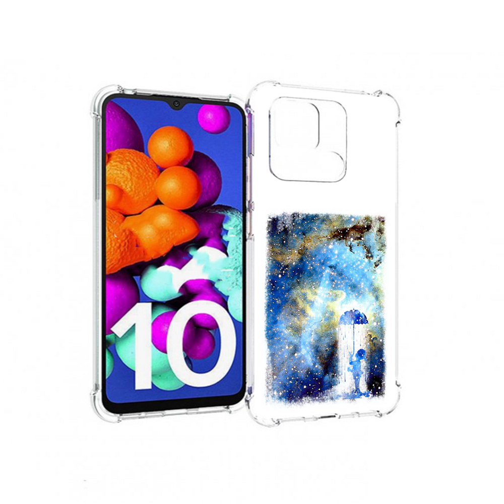 

Чехол MyPads Tocco для Xiaomi Redmi 10C мальчик в небе, Прозрачный, Tocco