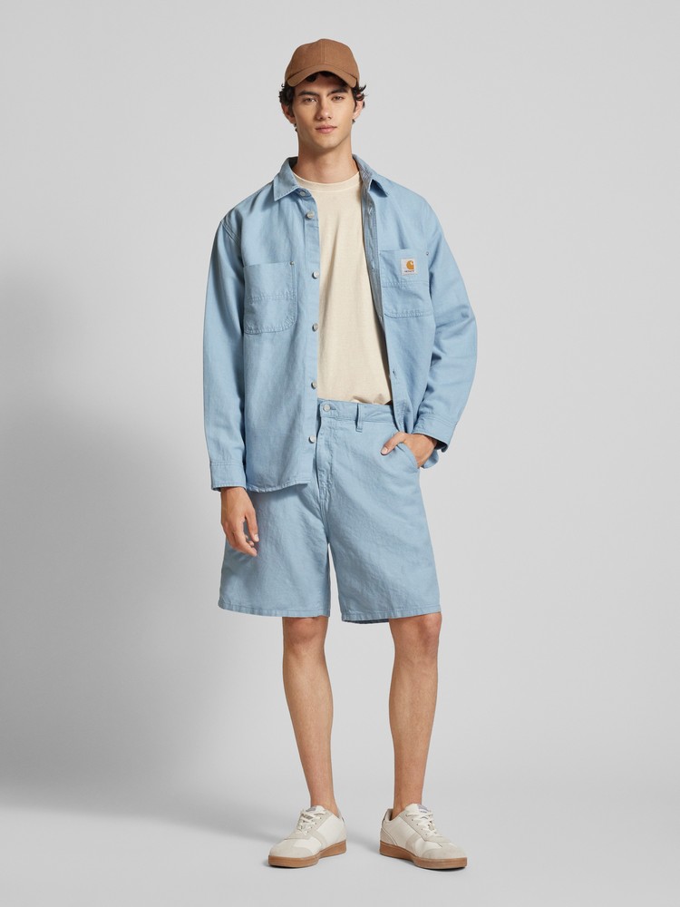 

Шорты бермуды мужские CARHARTT I033583 синие XXL, Синий, I033583
