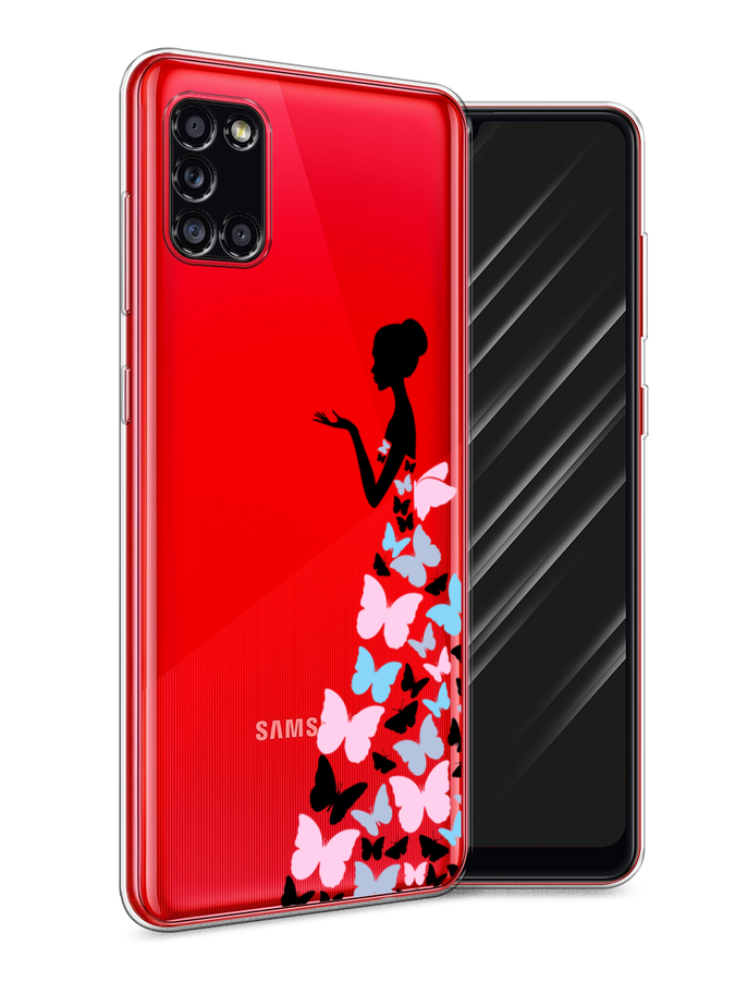 

Чехол Awog на Samsung Galaxy A31 / Самсунг A31 "Платье из бабочек", Разноцветный, 2100350-1