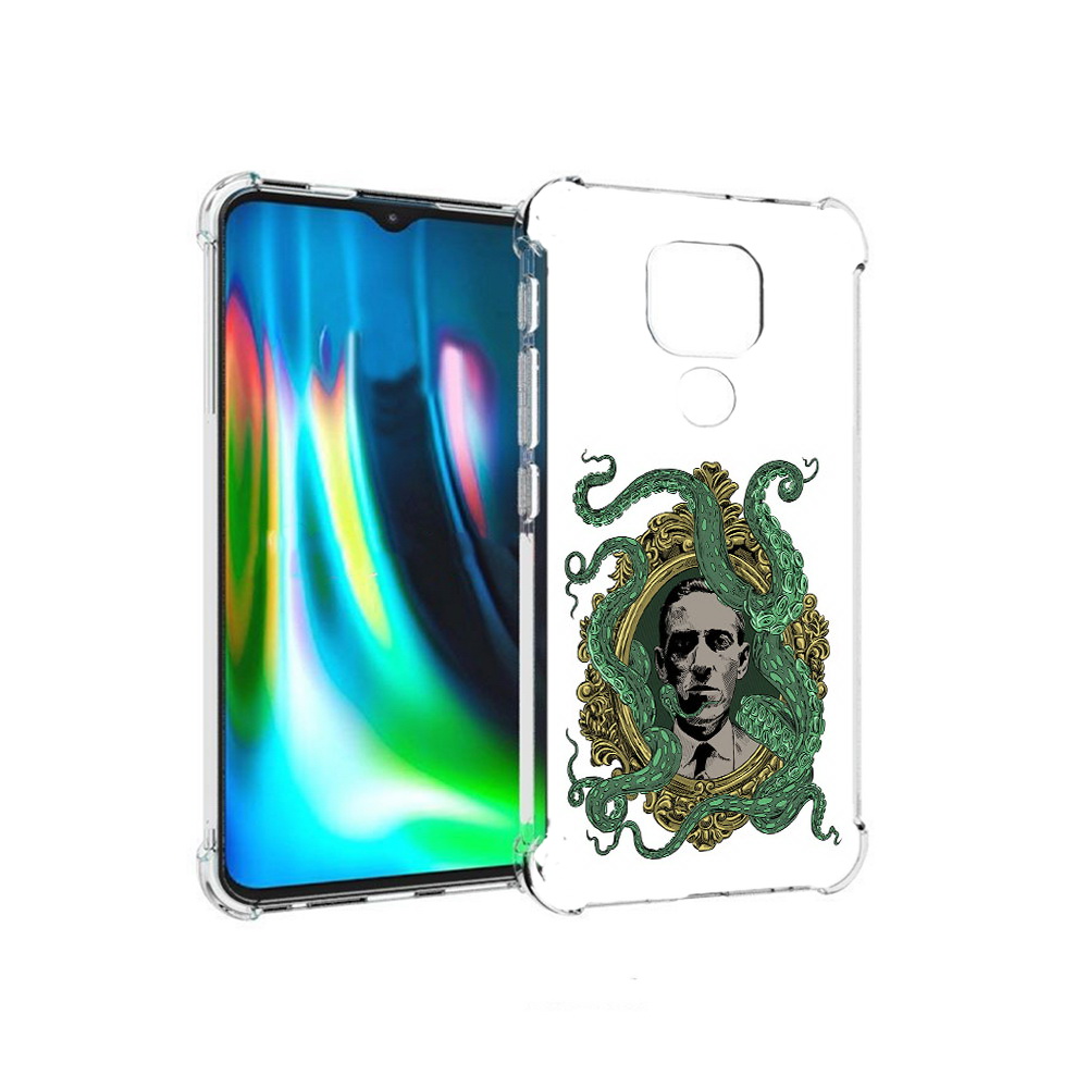 

Чехол MyPads Tocco для Motorola Moto E7 Plus портрет с кракеном (PT155921.339.552), Прозрачный, Tocco