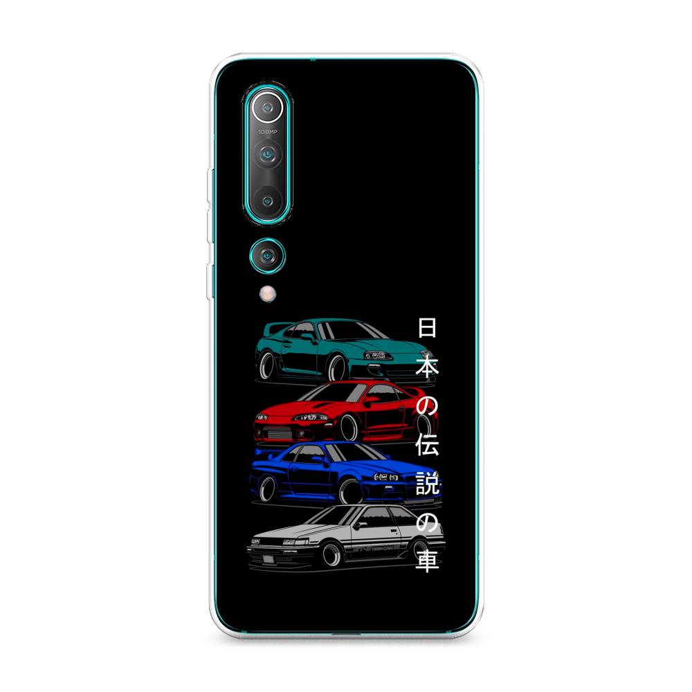 

Чехол Awog на Xiaomi Mi 10 Pro "JDM Legend cars", Разноцветный, 37850-5
